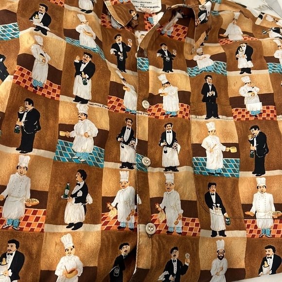 Reyn Spooner Guy Buffet Egyptian cotton size large vintage Hawaiian shirt - Picture 6 of 9